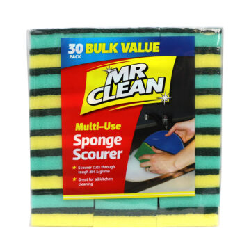 Multi-Use Sponge Scourer 30PK