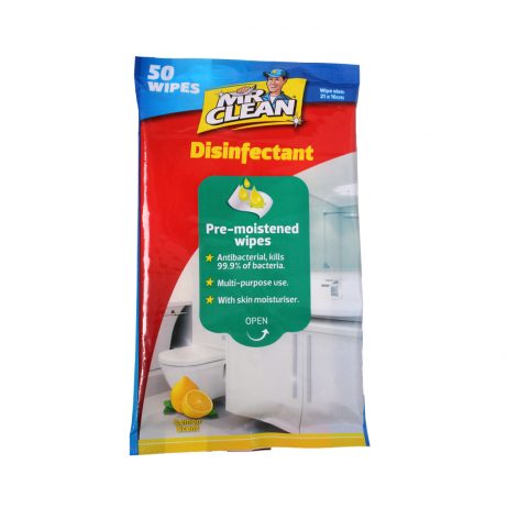 Mr clean Disinfectant Wipes 50PK