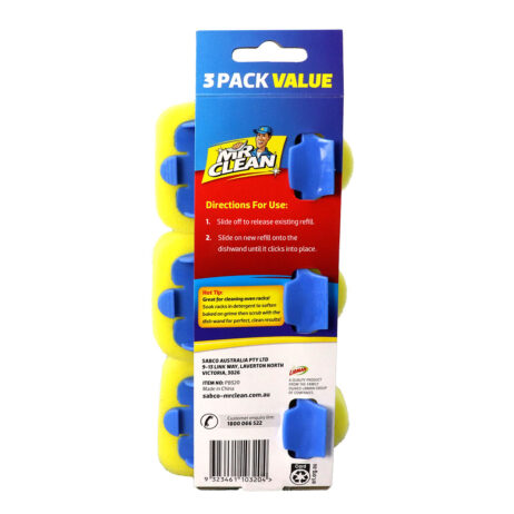 Dish Wand Refill - Heavy Duty 3PK - Image 2