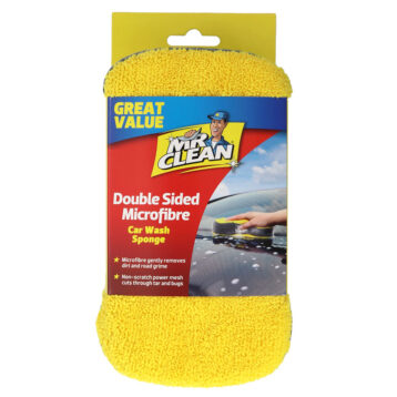 DOUBLE SIDED MICROFIBRE CAR SPONGE